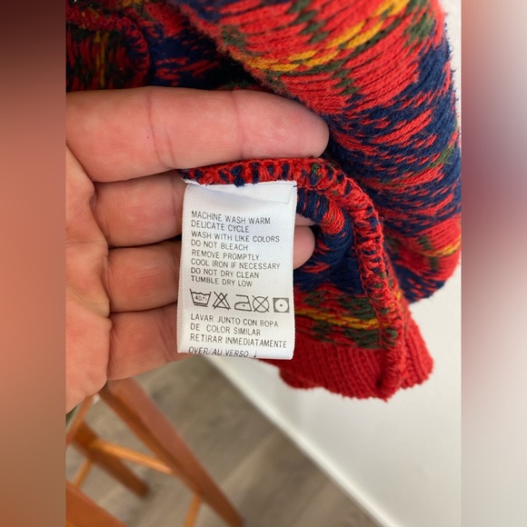 Vintage Women’s Liz Sport M Classic Plaid Long Sweater Vest Button Front 90’ - Picture 14 of 16